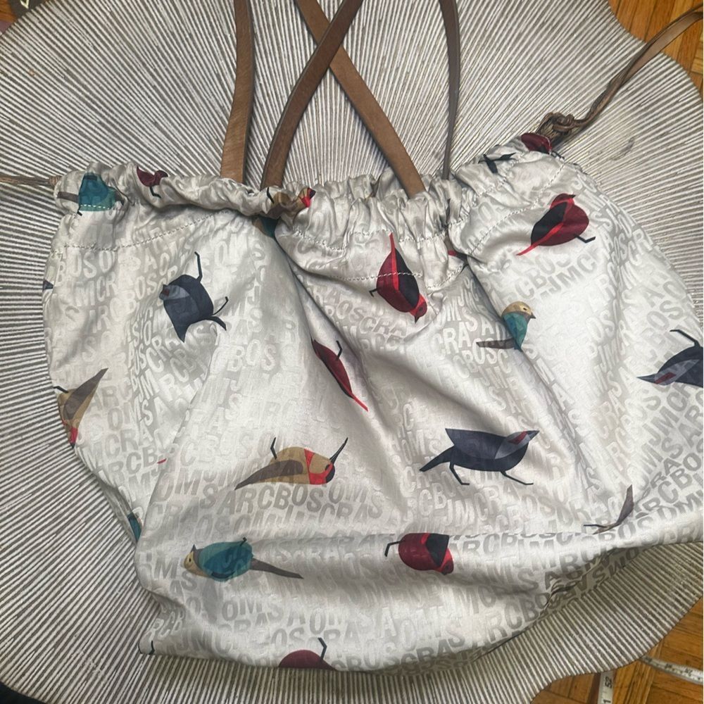 Marc Jacobs Colorful Bird Print Women's Bag - Picture 2 of 5